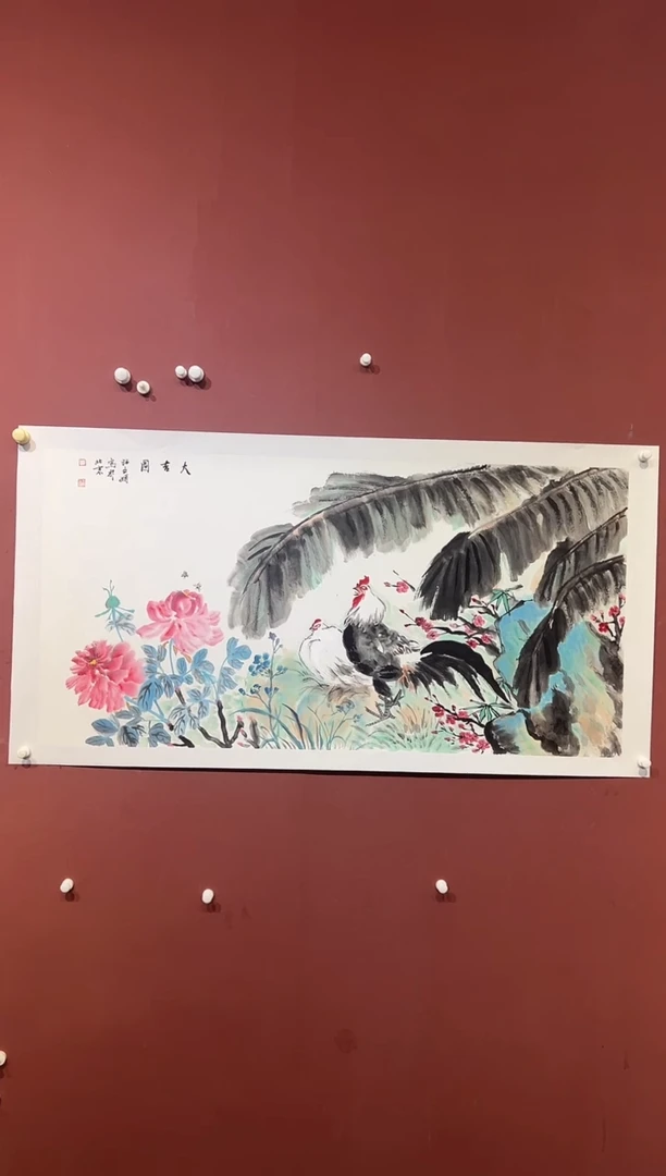 国画师文娟花鸟精品拍行福利