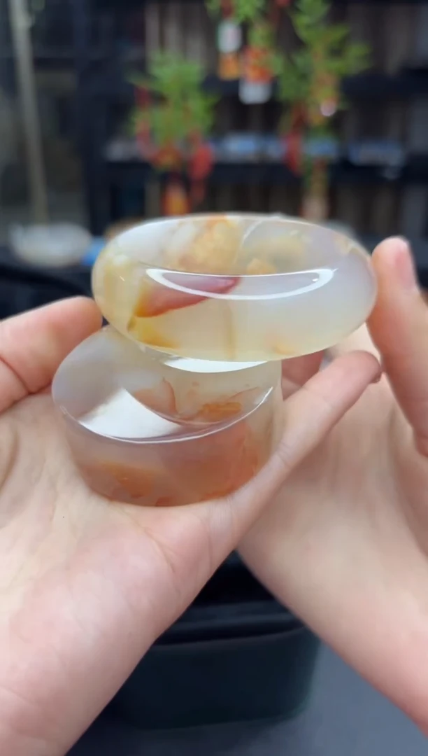 【闪购商品】石英质玉手镯未镶嵌998（54圈赠送镯心）