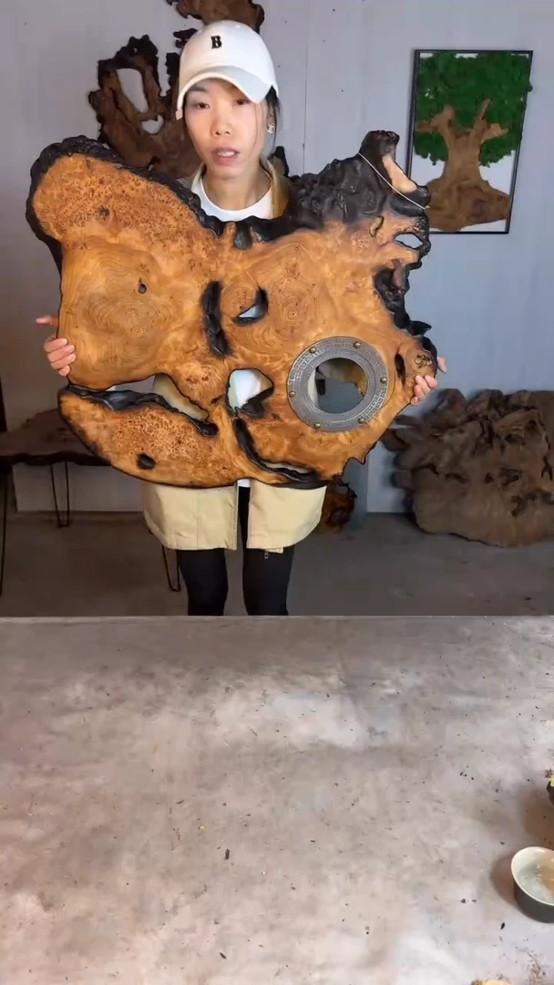 香杉木木头款杉木瘤挂件【原料】017