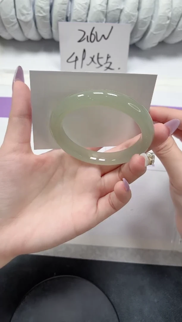 石英质玉手镯未镶嵌119-57.3东陵