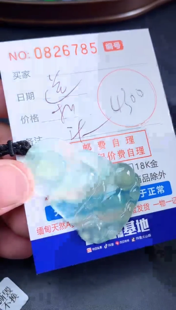 颈饰未镶嵌翡翠天然A货翡翠