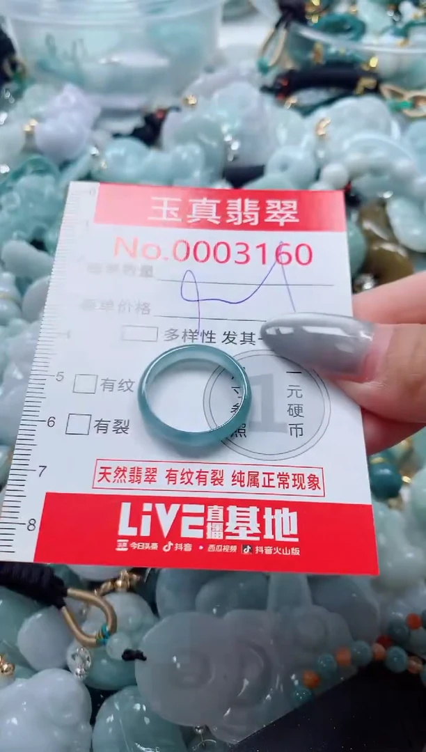吊坠(不含链)未镶嵌翡翠3160