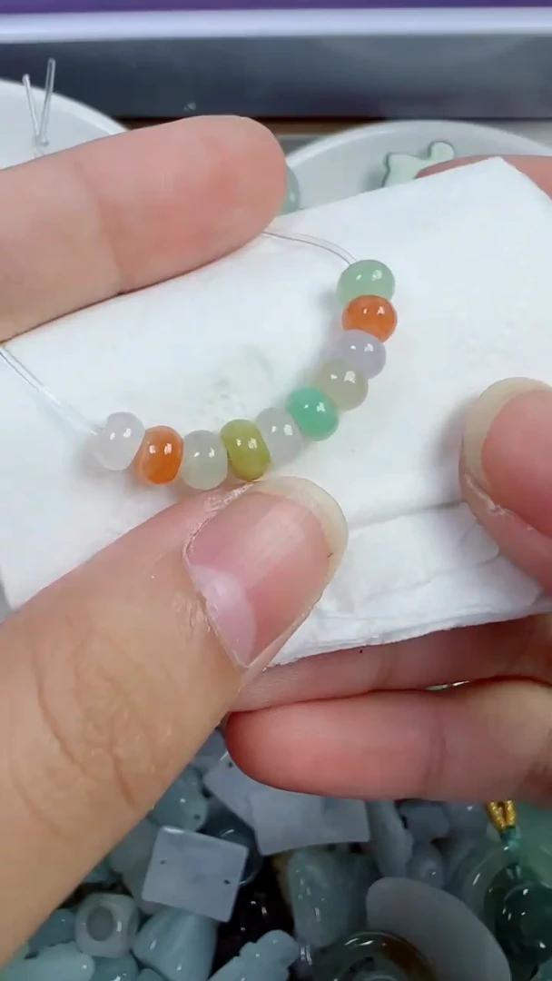 散珠翡翠509号链接，A货翡翠