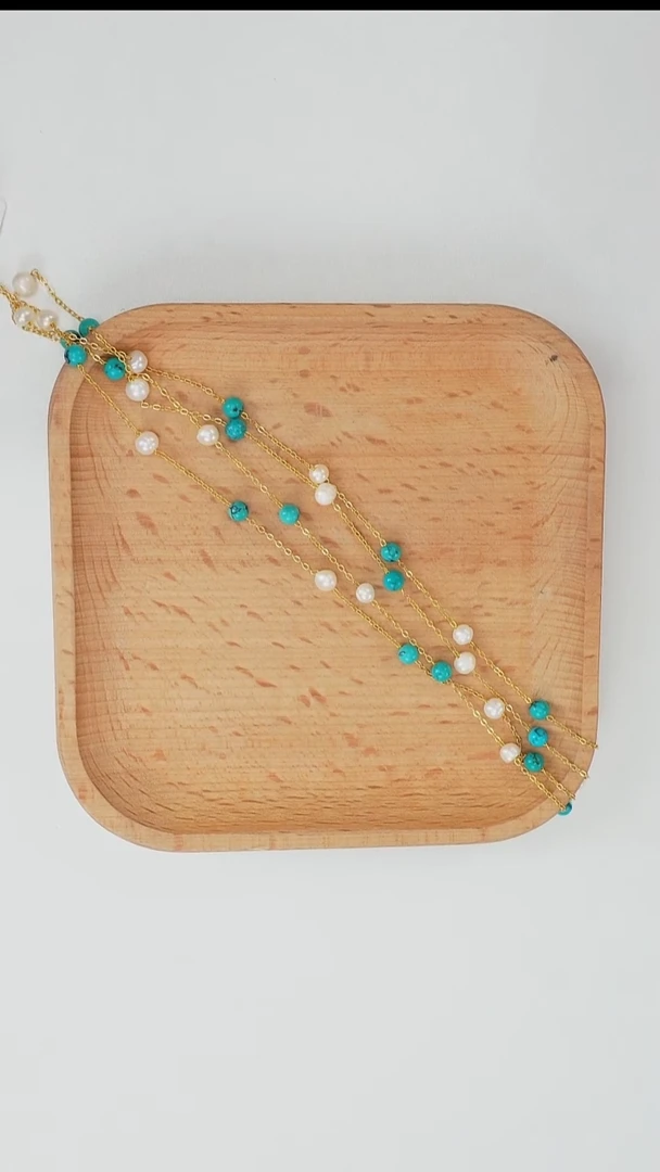 淡水珍珠未镶嵌项链发货一件