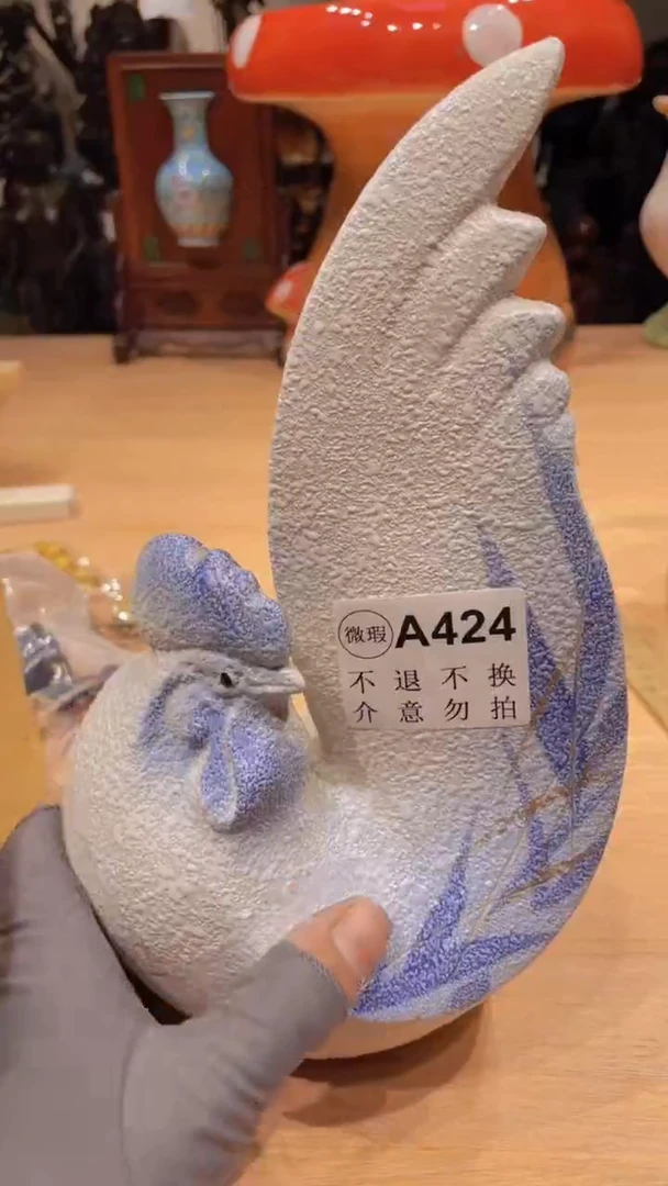 芊*木器摆件置物瓷器