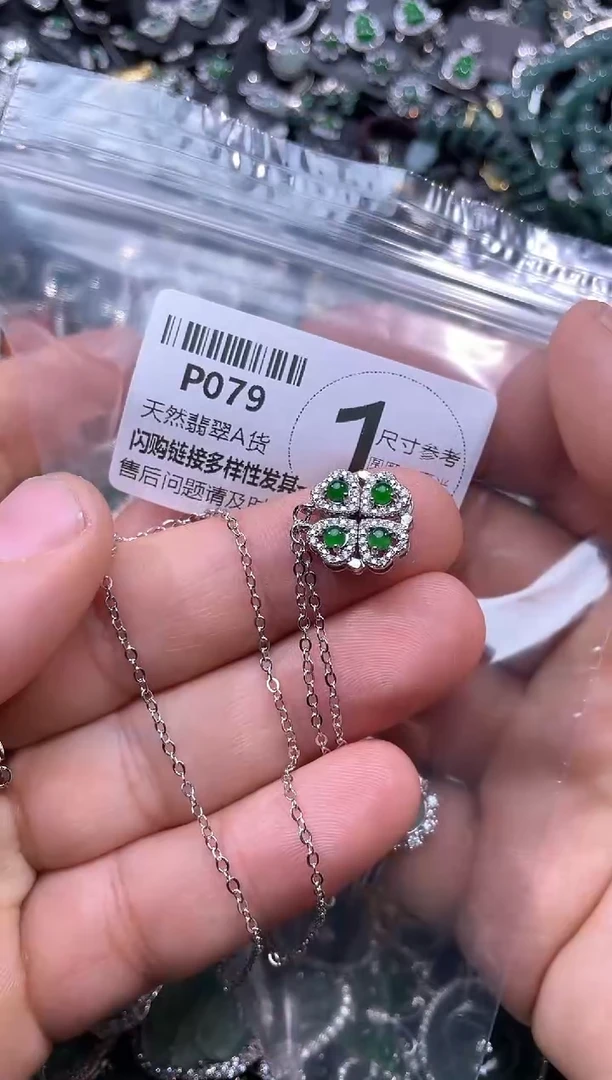 【闪购商品】翡翠颈饰未镶嵌P079项链