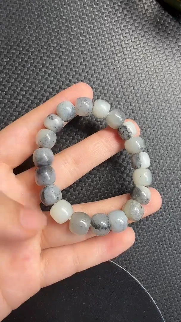 和田玉未镶嵌手链225