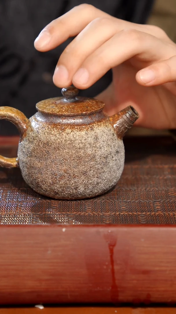 陶瓷奢瓷/瑞寅柴烧茶器（壶）1456