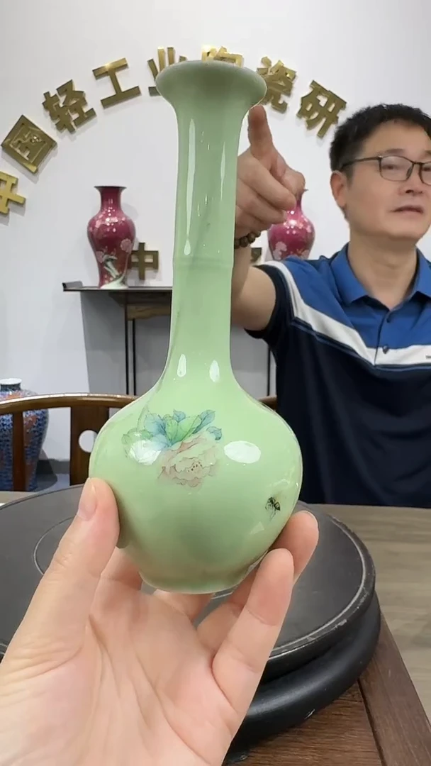 摆件景德镇陶瓷手工手绘