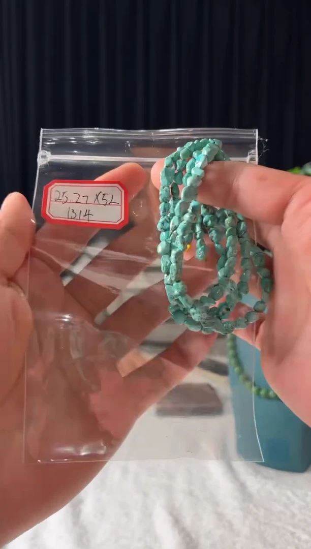 未镶嵌绿松石项链噶玛珠宝随行设计款