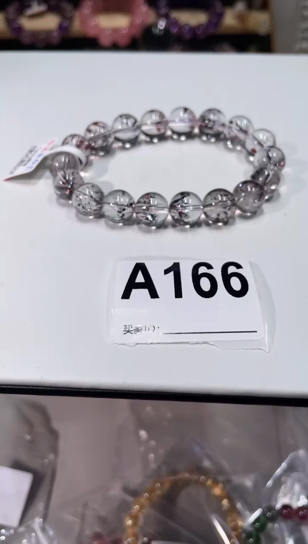 水晶手链未镶嵌A166毒液草莓手链