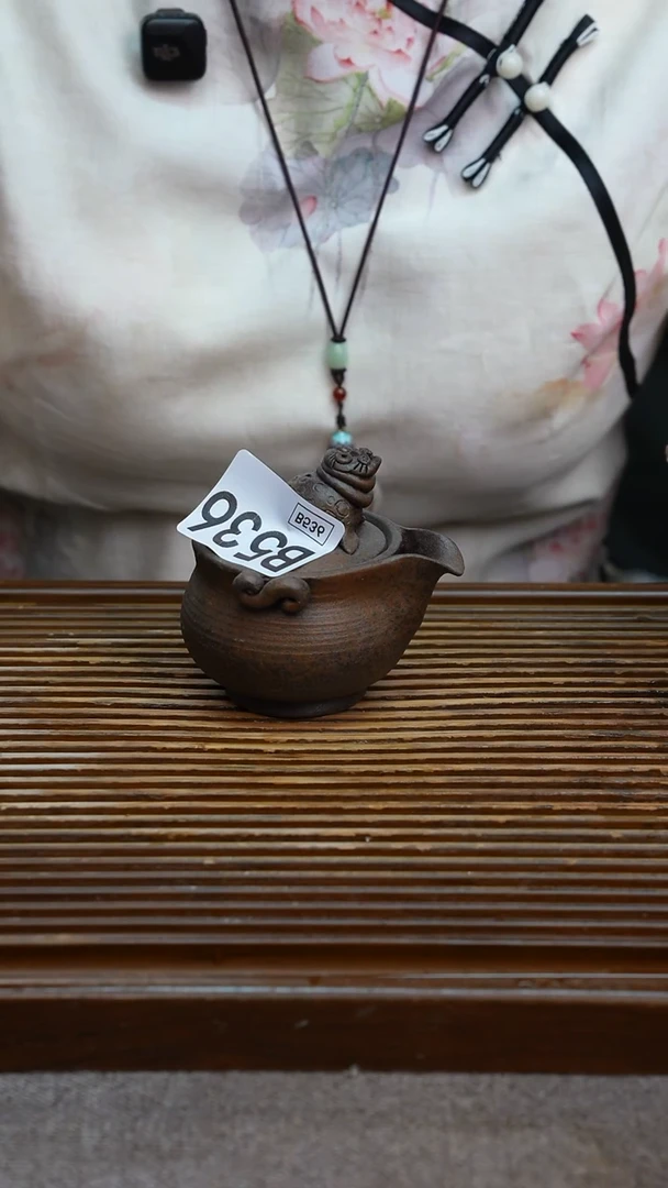 万古烧粗陶手工茶具