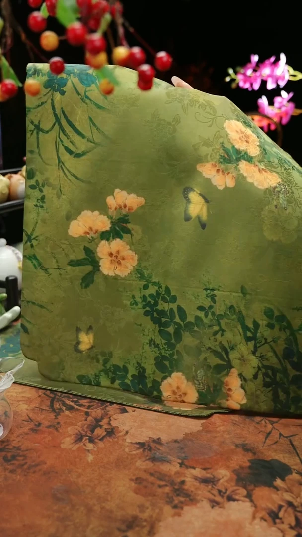 【闪购商品】68*36春颜缎面防水茶席