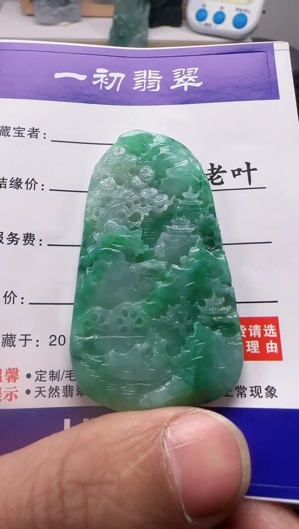 【闪购商品】翡翠颈饰未镶嵌11111111111111