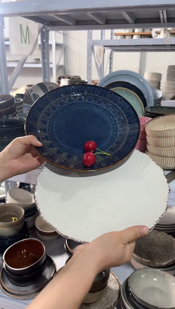 瓷片外贸尾货瑕疵满20包邮X2 大盘