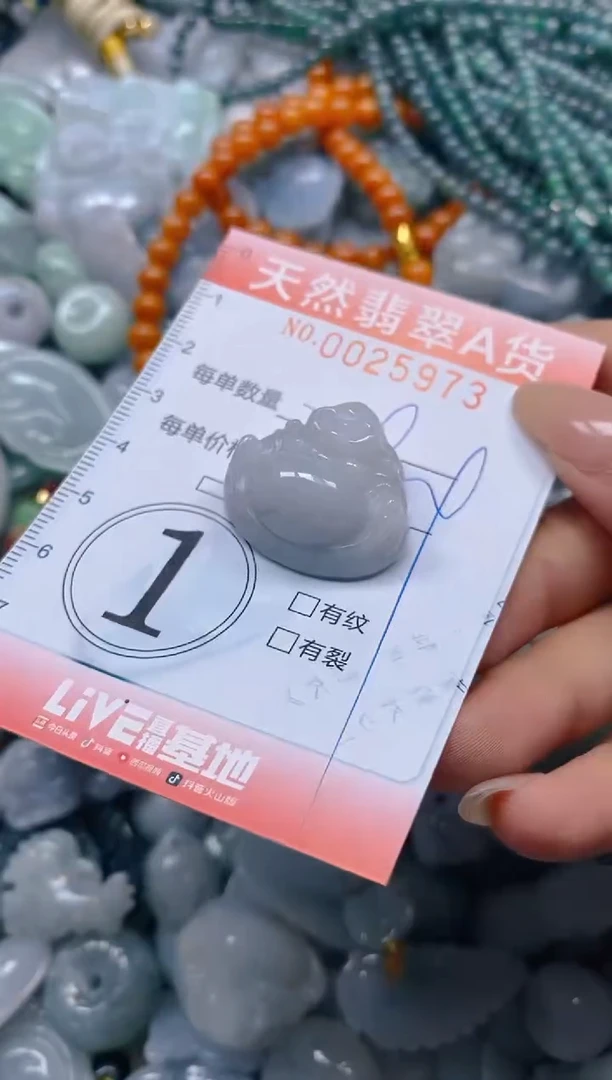 翡翠未镶嵌颈饰闪购0025973