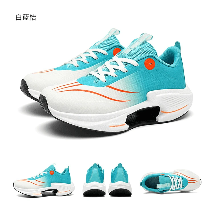 飞电跑步鞋夏季新款中考体测超轻跑鞋中学生回弹缓震运动鞋休闲子