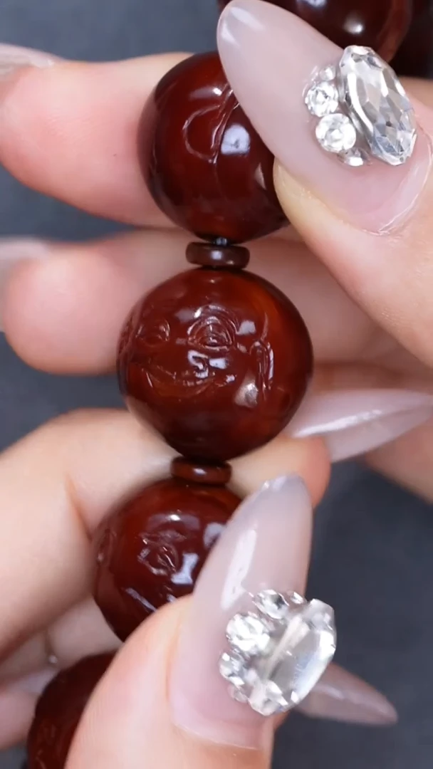 橄榄核手串宝*丶弥勒手串18
