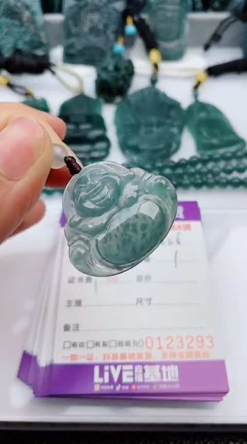 翡翠未镶嵌颈饰