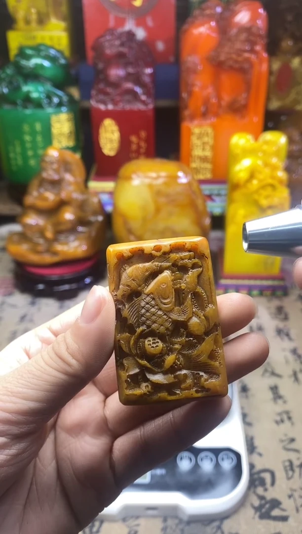 寿山石印石篆刻石料（内容随机发一单一个）