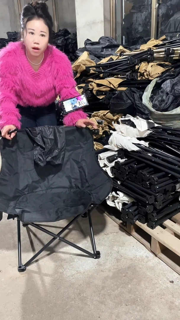 铁U型 低背月亮椅 颜色随机