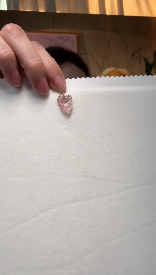 【闪购商品】水晶吊坠18K金镶嵌299凤九