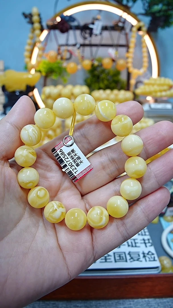 【闪购商品】蜜蜡手链未镶嵌12********