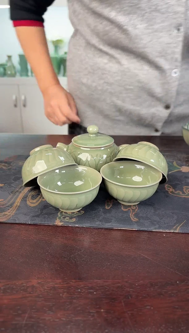 云间青瓷 小米茶器
