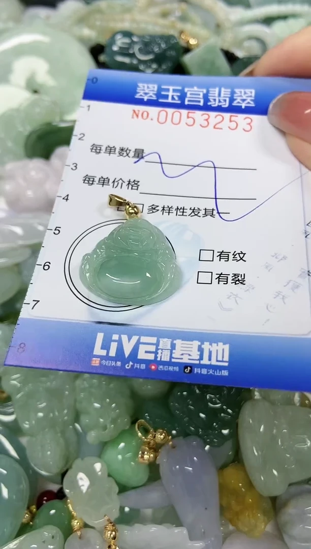 【闪购商品】翡翠颈饰未镶嵌闪购0053253