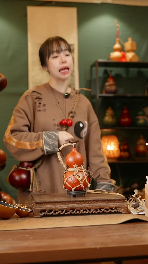 44号精品天然大漆酒葫芦一物一拍~