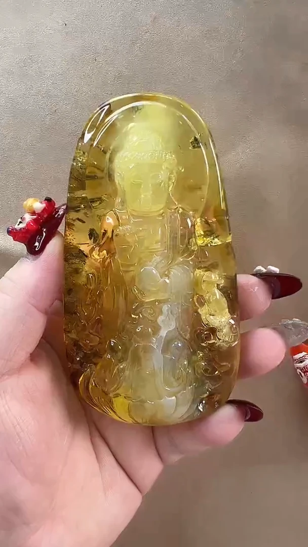 【闪购商品】琥珀颈饰未镶嵌吊坠