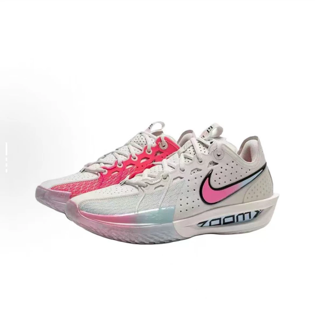 【西安利和体育正品保证】NIKE GT CUT3粉蓝渐变男篮球鞋DV2918-007