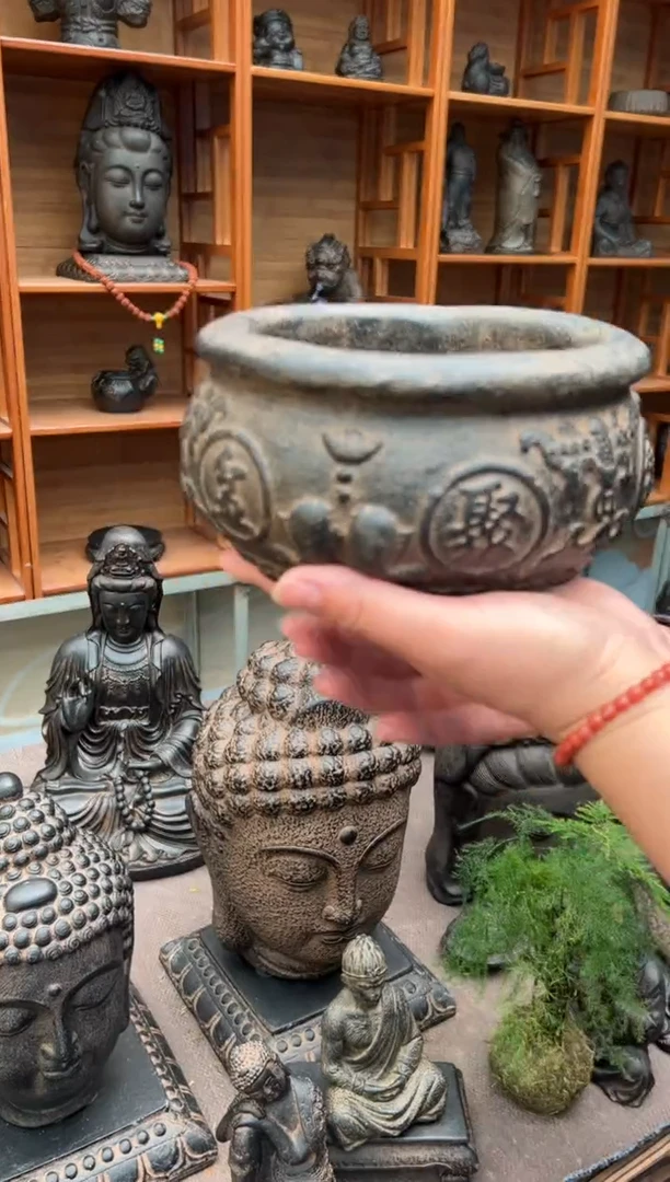 陶土【火山泥】聚宝盆