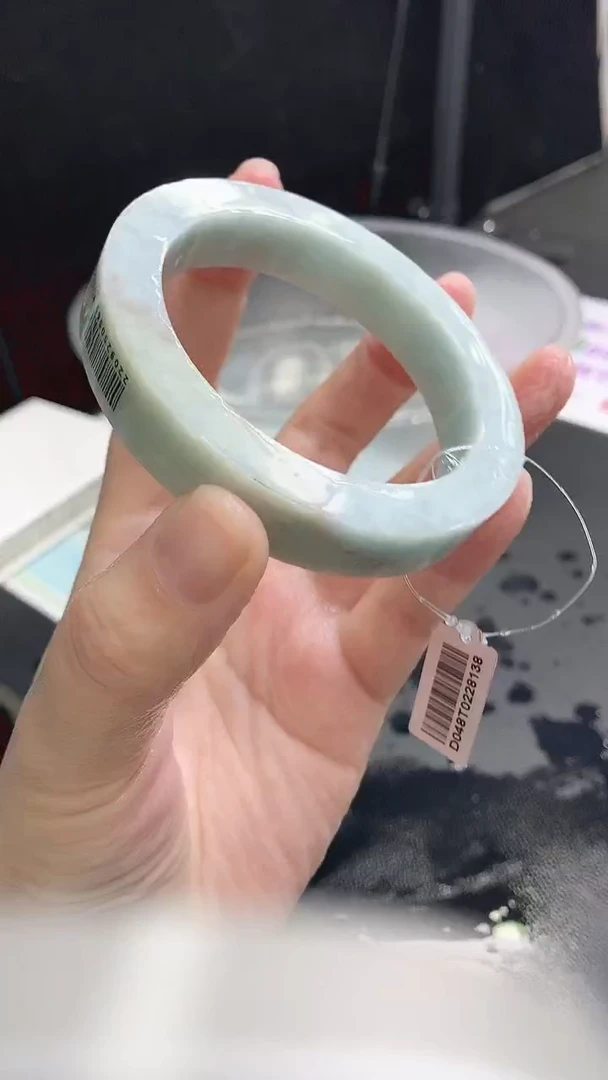【闪购商品】定制翡翠手镯未镶嵌21 60-63正