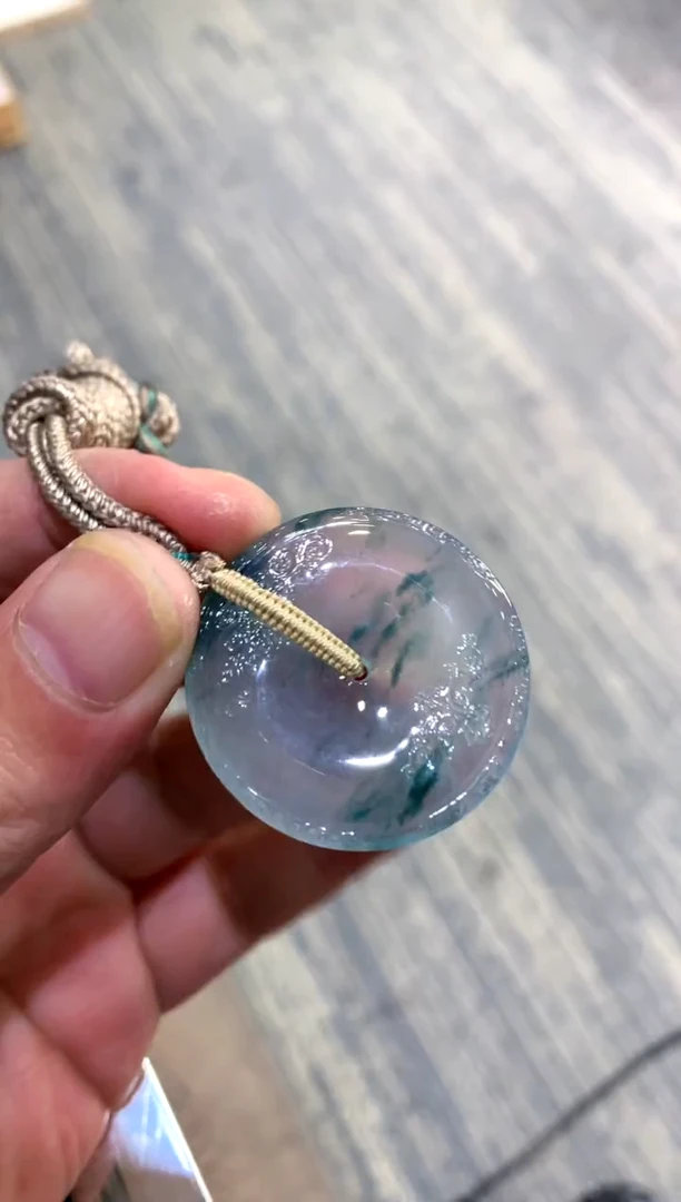 颈饰未镶嵌翡翠天然A货翡翠