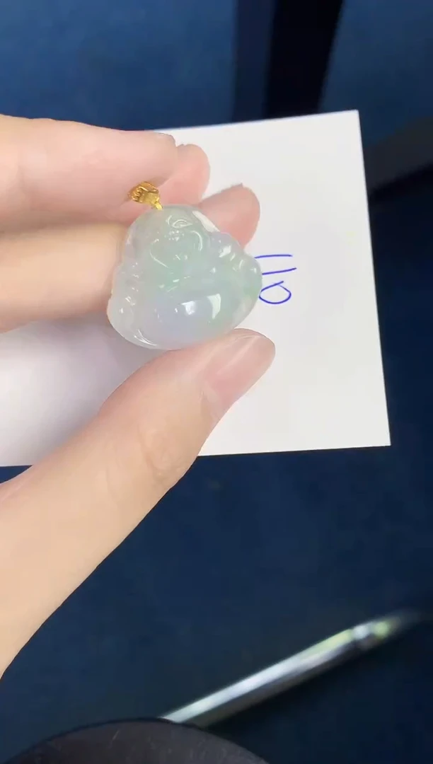 翡翠未镶嵌颈饰天然翡翠缅甸A货