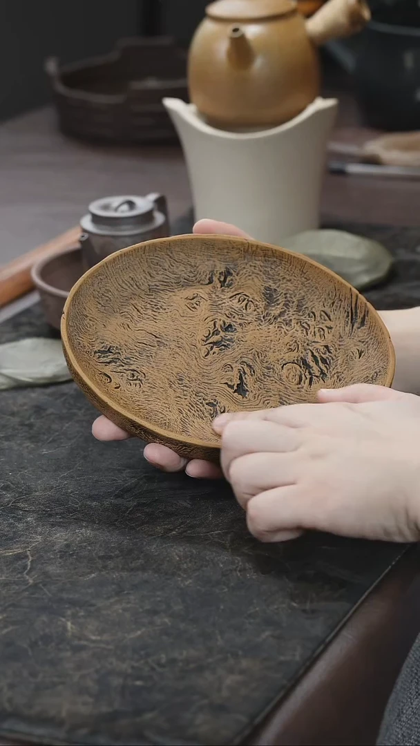 九隐茶器紫砂壶承