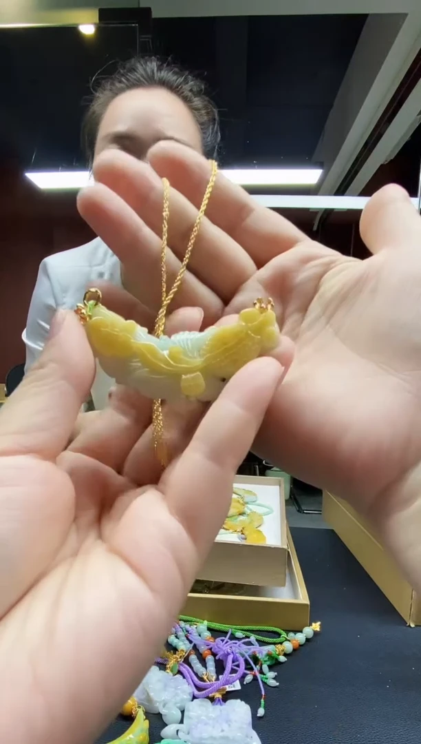 颈饰未镶嵌翡翠翡翠吊坠