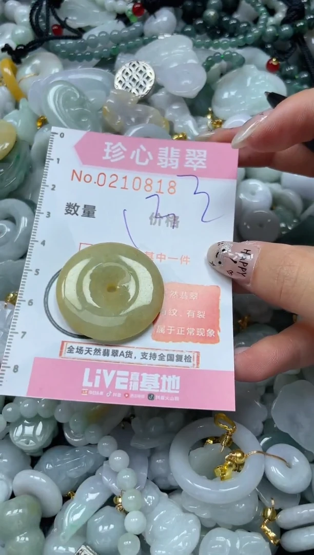 翡翠未镶嵌颈饰闪购0210818