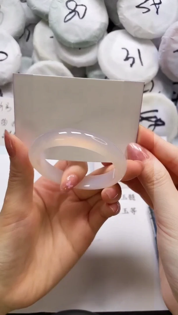 石英质玉手镯未镶嵌D78-54