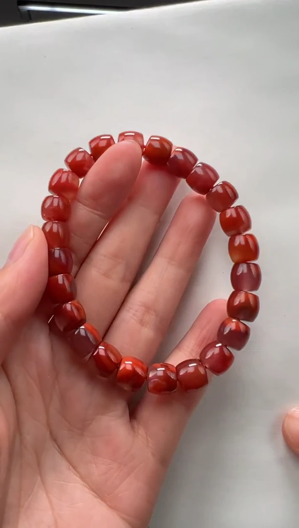 手串未镶嵌南红玛瑙多样性拍一发一