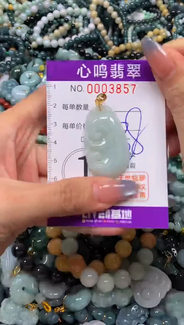 颈饰未镶嵌翡翠闪购003857
