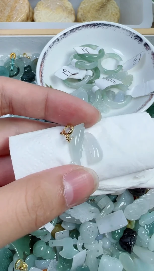 散珠翡翠788号链接，A货翡翠
