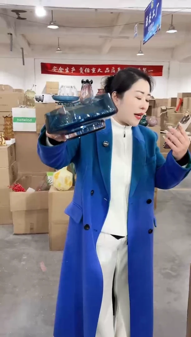 【闪购商品】玻璃花伴你花瓶微瑕-WJTVX