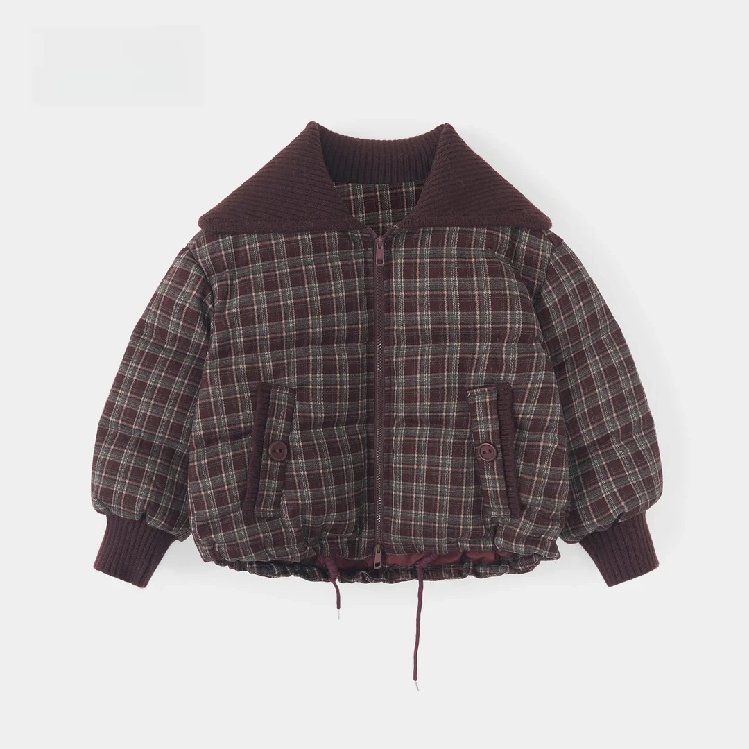 女童棉服2025新款爆款洋气炸街潮款外套冬装中大童装直播棉花棉袄