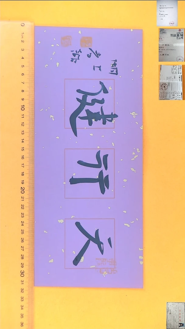 书法江孝龙书法福利天行健13*30