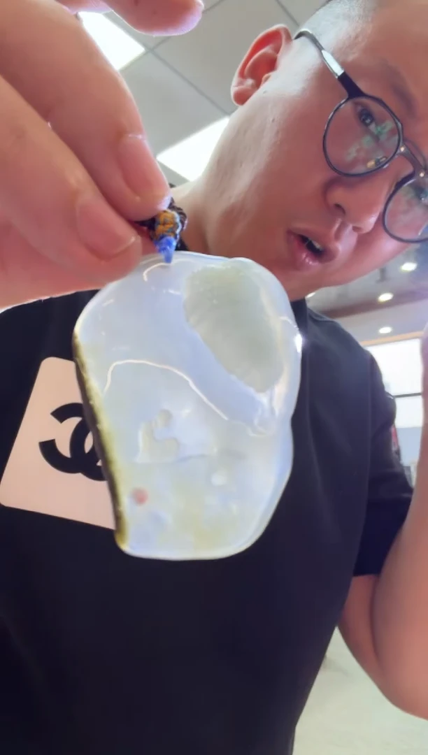 未镶嵌挂件翡翠A货翡翠孤品国雕谢林工