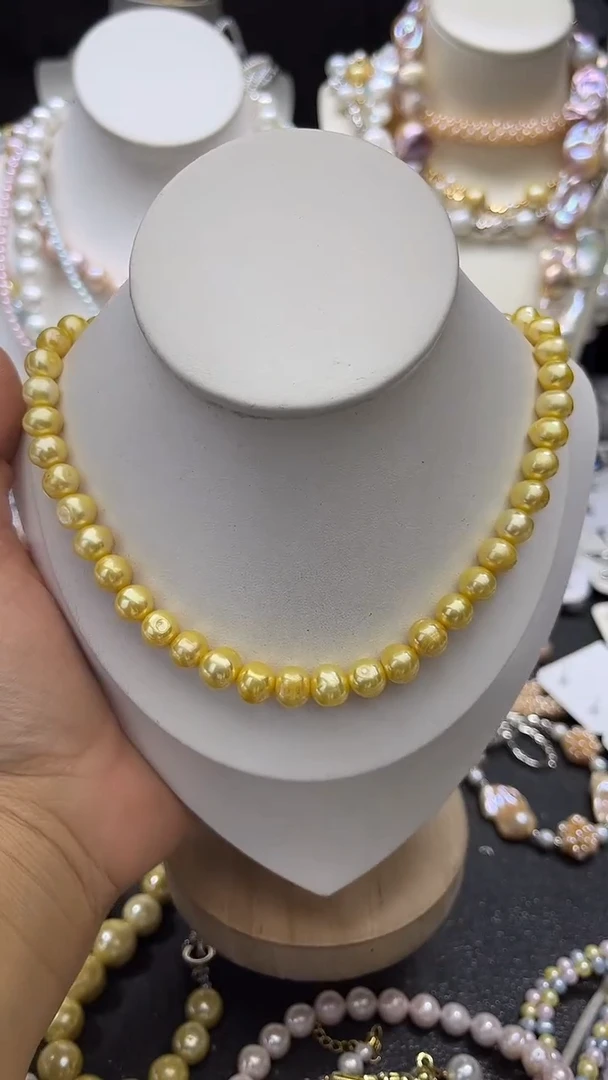 颈饰未镶嵌淡水珍珠多人