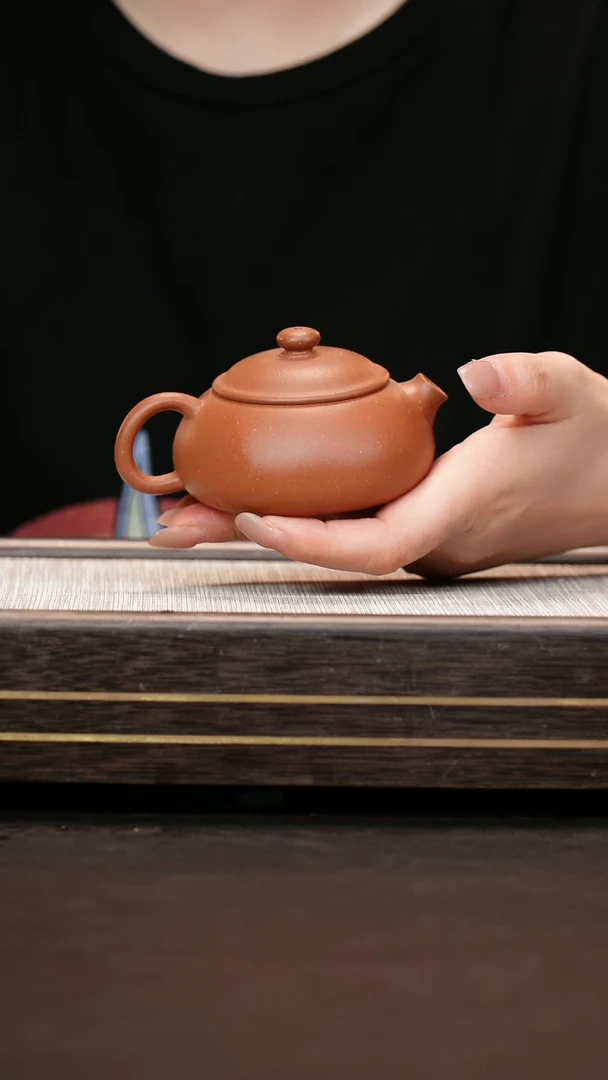茶壶紫砂原矿紫泥  憨瓢  福利