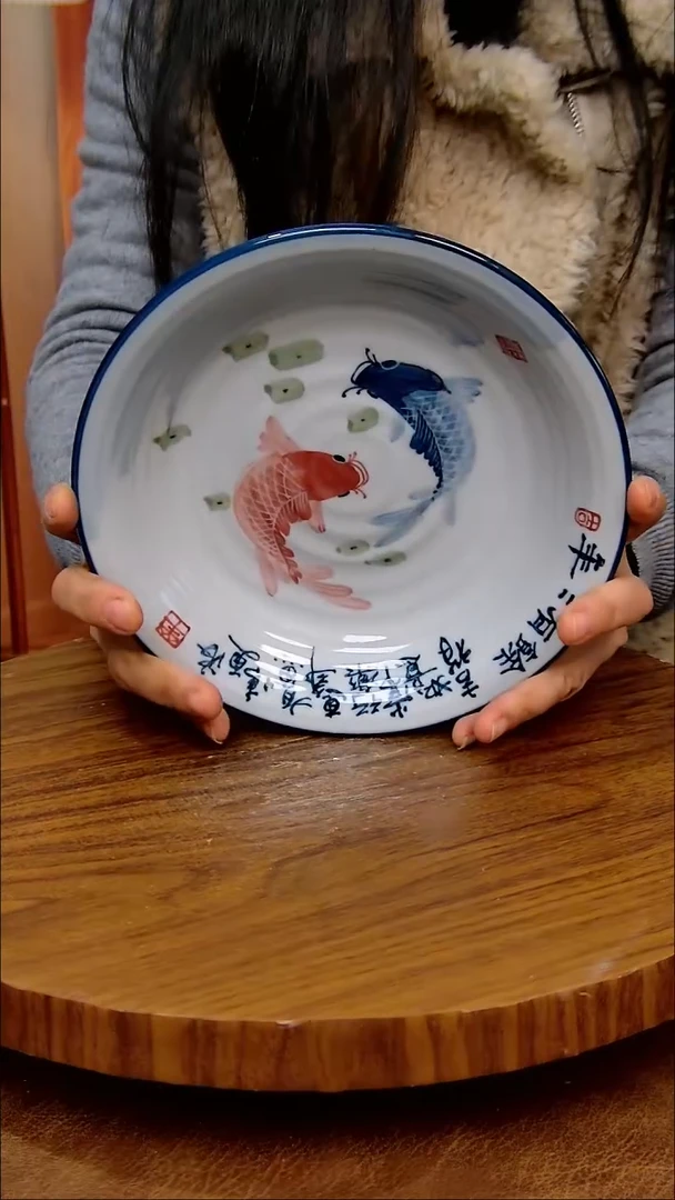 杯子陶景德镇手工手绘釉下彩陶瓷